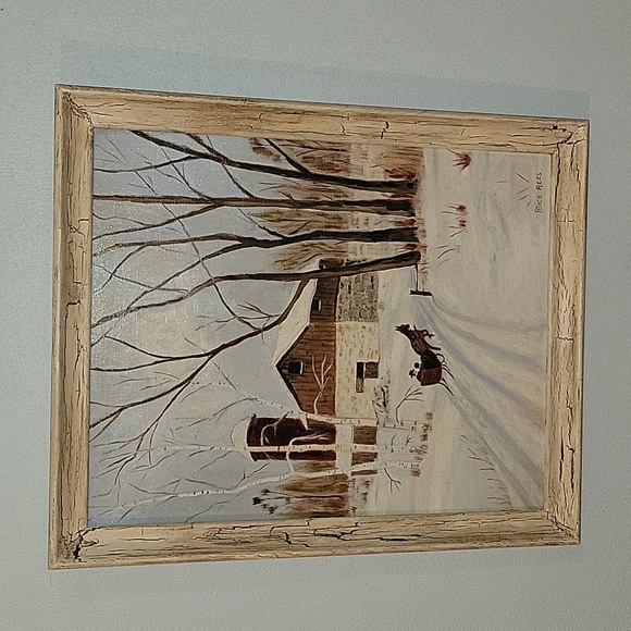 Original 1969 Oil On Board Painting - Picture 2 of 7
